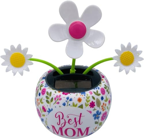Solar Dancer Figure,Solar Powered Dancing Car Dashboard Decor,Solar Dancing Flower Solar Dancing Solar Toys Car Swinging Dancing Toy Car Windowsill Home Desk Decor Solar Power Kits Solar Powered Toys