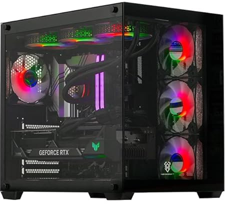 Veno Scorp Gaming PC - Intel Core i7 14th Gen Nvidia Geforce RTX 5080 16GB Graphics Card - 32GB 5600MHz DDR5 Ram - 2TB NVMe - 850W Gold Rated PSU - Wi - Fi - Nemesis 7 ARGB Black