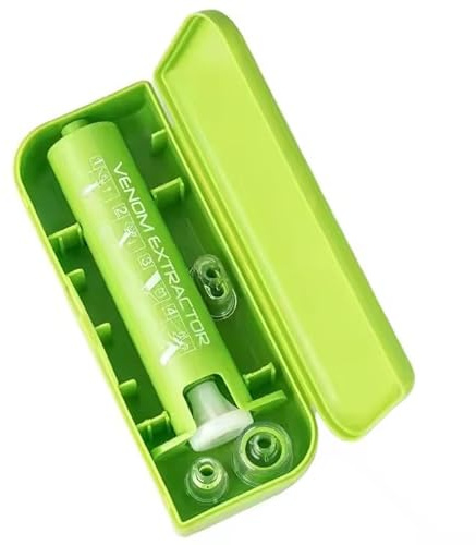 Kit Extracteur de Venin pour Piqûres - Bug Bite Healer à Pression Sous Vide, Soulagement Rapide des Démangeaisons pour Piqûres d'Abeilles, Outil de Premier Secours Sécurisé en Plastique ABS
