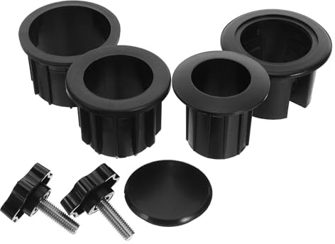 DOITOOL Rechange pour Pied De Parasol Embouts pour Mât Bouchon pour Trou De Table Stabilisateur pour Terrasse Jardin Ou Patio