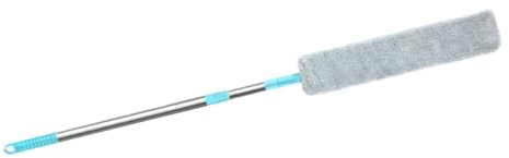 Hohopeti Plumero Multifuncional para Limpieza de Polvo con Mango Portátil y Flexible, Herramienta para Limpiar Rejillas y Persianas en Interiores y Exteriores Color Aleatorio