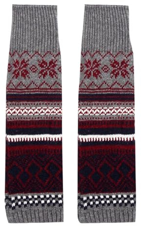EQWIGKEIT Calentadores para mujer de invierno esthetic Leg Warmers Y2k Legwarmers Largos Calentadores de pantorrilla Calentadores de pantorrilla Coloridos Calentadores de Pierna Suave Calentadores de