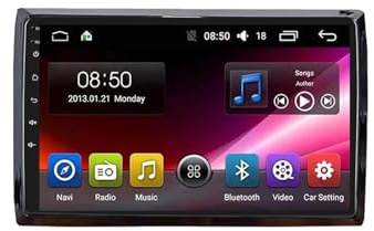 GPS Navi Navigationsgerät 2 Din für VW Volkswagen Beetle 2012-2018 Carplay Bildschirm für Apple/Android Auto/Airplay/Mirror Link, Wireless Touchscreen GPS, 4 Kern 1G+32G