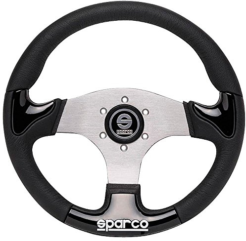 Sparco 015THPUNR345 Volante, Negro, Unique