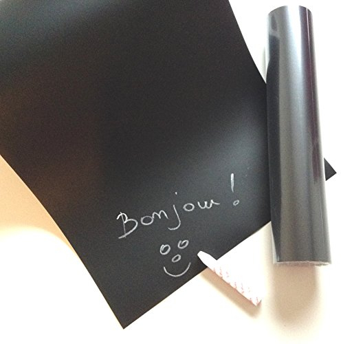 Rouleau de Film Ardoise (Sticker Tableau Noir pour écrire à la Craie). Compatible avec la Cameo Silhouette et d'autres Machines de découpe.