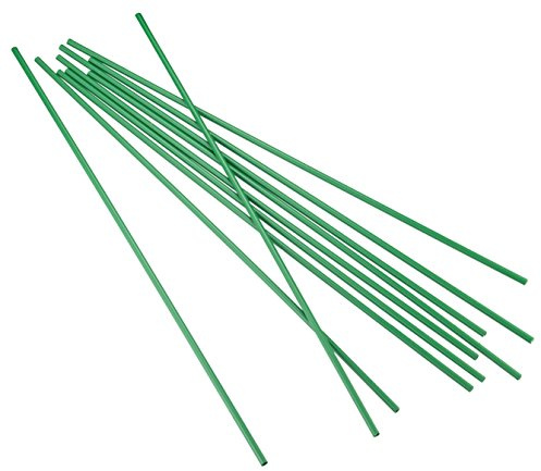 Meister Pflanzstab Kunststoff - 500 x 5 mm - grün - Kunststoff - 10 Stück / Pflanzstäbe / Rankhilfe / Blumenstab / FLOR78805