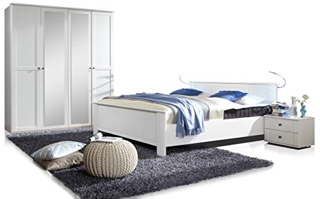 Wimex Kleiderschrank/ Drehtürenschrank Chalet, (B/H/T) 225 x 58 x 210 cm, Weiß