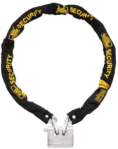 Sterling 150ASP 10 mm x 1.5 m Case Hardened Chain and 92 mm Double Slotted Armoured el Padlock Set