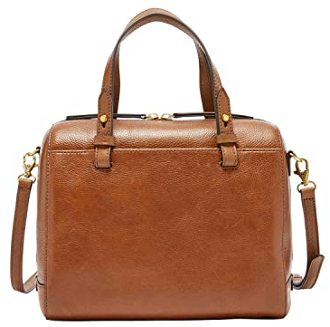 Fossil Damen Rachel Satchel Purse Handtasche, braun, Einheitsgröße