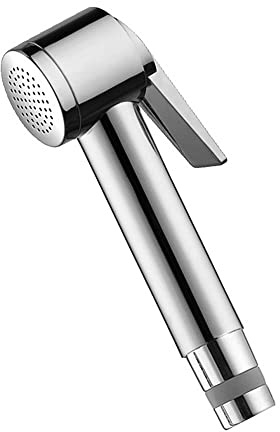 Inbagno Doccetta Bidet cromata, doccetta igienica per Ricambio Set Bidet e idroscopino (ABS Cromo Stile Moderno)