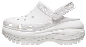 Crocs Unisex 207988-6ubClog, White, 38/39 EU