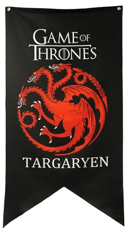 game thrones house of the dragon - game thrones Targaryen Haus flagge 125X70CM