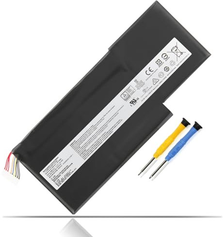 BTY-M6K Laptop Battery for MSI GF65 Creator 15M 17M A9SD A9SE A10SD A10SE WF65 WF75 10TH 10TJ 10TI 10TK GF63 8RC 8RD 9SC 9SCXR 10SCSR 10SCXR GF65 GF75 10SDR 10SER 10UE 9SEX 9SEXR 9SD 8SC GS63VR GS73VR