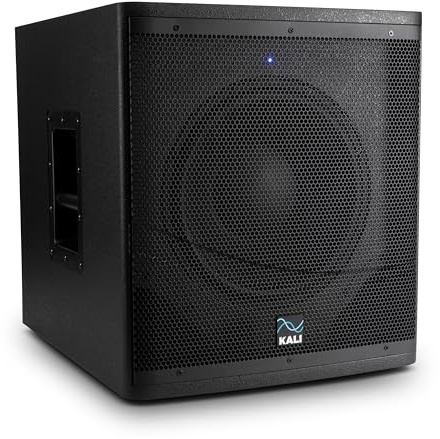 Kali Audio Subwoofer WS-12 V2 (subwoofer Activo de 12 Pulgadas, 1000 W de Potencia, diseño Bass Reflex, reproducción de Audio Profesional, Carcasa Robusta de MDF, Conexiones versátiles), Negro