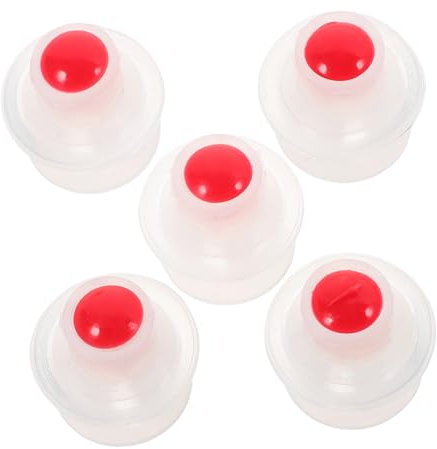 Cabilock Micro Pressure Cooker Valve Replacement 5pcs Safety Relief Valves for Pressure Cookers Accessories for Kitchen Cookware and Pot Lids