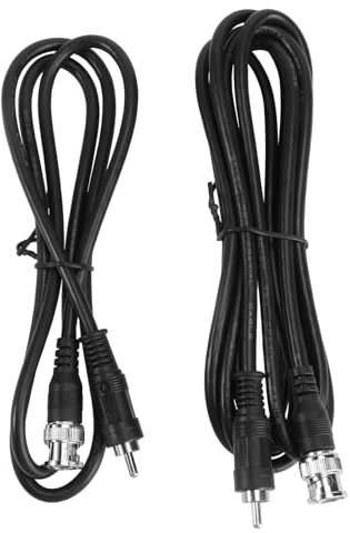 jojofuny 2pezzi Conversione Video Coassiali e Resistenti Per Televisori e Computer Facili Installare Accessorio Per Videosorveglianza