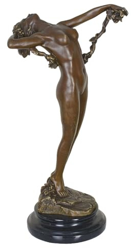 Bronze Figure The Vine Bronze Nude H. W. Frishmuth pab021 Palazzo Exclusive