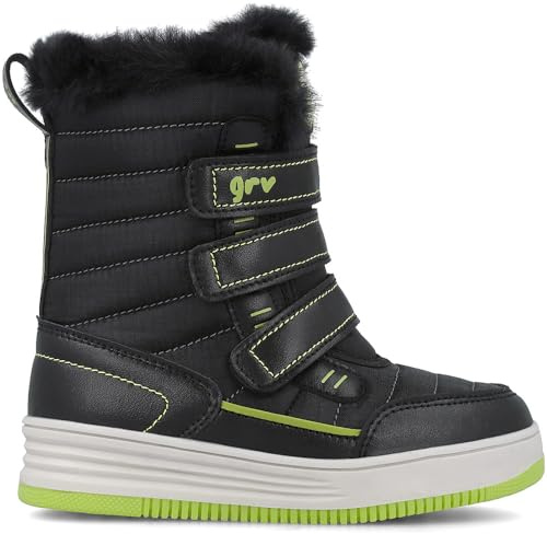 Garvalín Bottes imperméables pour garçon 251847 Après Ski, Noir A054, 35 EU