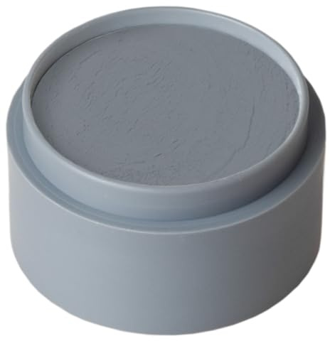 GRIMAS Water-Make-up Pure 15ml, 103 dunkelgrau, professionelle Wasserschminke für Gesicht und Körper, schnell trocknend, sehr hautfreundlich, matt deckend