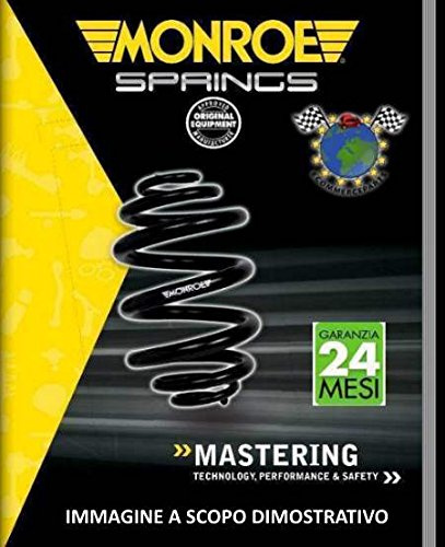 MONROE 2x Ressort de suspension Essieu avant SP3924 Compatible avec AUDI A4 B8 Avant 8K5 Longueur: 326mm Diamètre extérieur:137mm