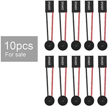Diyeeni Motherboard Speaker, 10pcs PC Computer Mainboard Speaker, Mainboard Summer Computerreparatur Zusätze, biegsam und haltbar