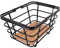 AtranVelo H.R.-Korb Epic Shopper AVS 23l schwarz +Flicken