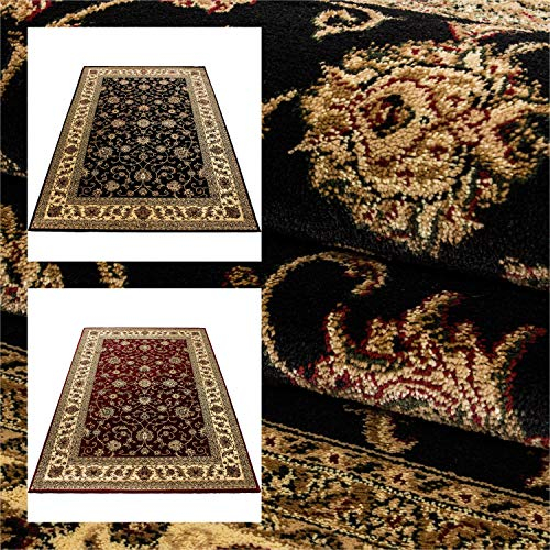 Ayyildiz Wunderschöne Marrakesh Orientteppich kurzflor Orientalisch Traditional, rechteckig, Höhe 12 mm, Kurzflor, Orient-Dekor, Größe:300 x 400 cm, Farbe:Schwarz