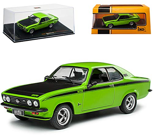 alles-meine.de GmbH Opel Manta A GT/E Grün mit Schwarz 1970-1975 1/43 Ixo Modell Auto