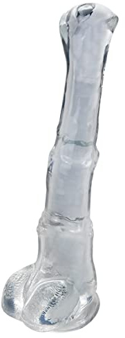 Roluck Gode réaliste se masturbant pour hommes et femmes Plug anal en TPE avec bosse Doux Gode anal Wearable False Dildo (XL)