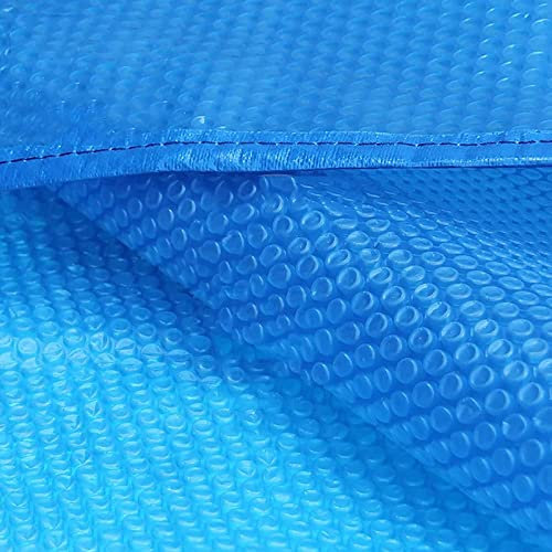 Bubbles Leaf Cover for Hot Tub/ Bathing/ Greenhouse/ SPA Pool, Above Ground/ Inground Swimming Pool Heating Cover Thermal Blanket with Round Grommets, 19mil Thick Water Bubble ( Size : 5X6m/16X20ft )