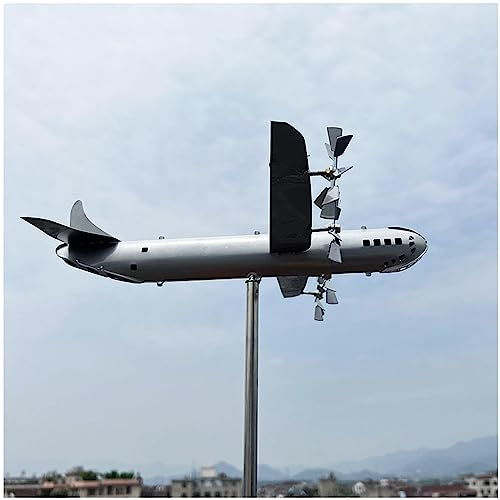 B-29 Gartenflugzeug, Magische Windspiele Fuer Draussen, Garten Dekoration, Gartenguru Magische WindmüHle, füR Terrasse Und Garten WindmüHlendekoration Im Freien