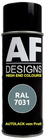 RAL7031 BLAUGRAU Spraydose seidenmatt Lackspray Sprühdose DIY Autolack