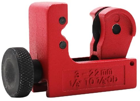 Close Quarters Tubing Cutter, Tube Cutter 3-22mm Cutting Diameter for Fiberglass Arrow and Carbon Arrow Archery Accessory, 1/8 to 2-7/8 O.D.