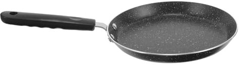ABOOFAN 1 Pc Pentola per alabarda Maifan Stone Pan fornello elettrico friggere roti padelle professionali padella friggitrice robusta bistecchiera per uso domestico Lega di alluminio Black