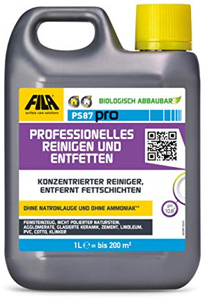 Fila PS87 Fleckentferner, Reinigungs,- und Entfettungsmittel 1 Liter