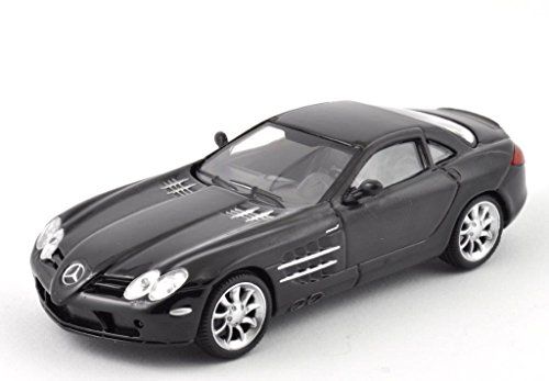 DieCast Modellauto 1:43 Agostini Mercedes Benz SLR McLaren Nera schwarz