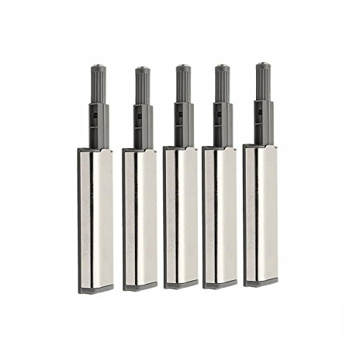 SGerste 5 pcs Porte d'armoire tiroir Push Système Tampon Amortisseur Fermeture magnétique Loquet de Porte de l'Armoire de matériel