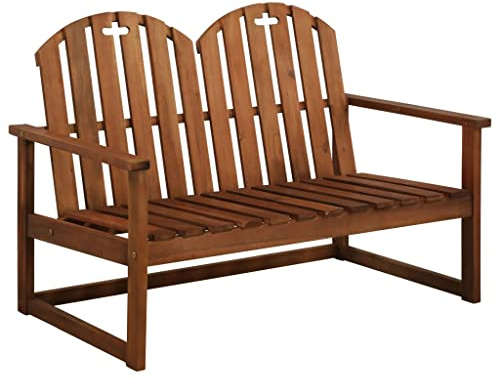 vidaXL Gartenbank 110 cm Massivholz Akazie