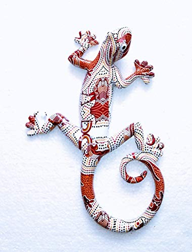 Ambiance Sud, Décoration résine Salamandre GM G 23x17cm