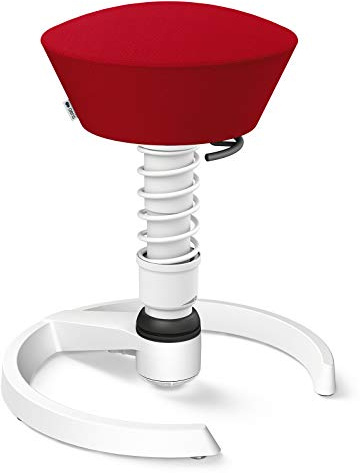 aeris Swopper – Ergonomischer Hocker – Bürohocker höhenverstellbar – Vielseitiger Sitzhocker für einen gesunden Rücken – Bürostuhl ohne Rollen, Feder Standard
