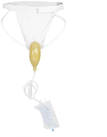 Collecteur anti-déversement Sac pipi Homme Sac pipi Aide pour cathéter Porte-pipi Sac d'urine en silicone pour personnes Incontinence urinaire totale Difficulté à marcher