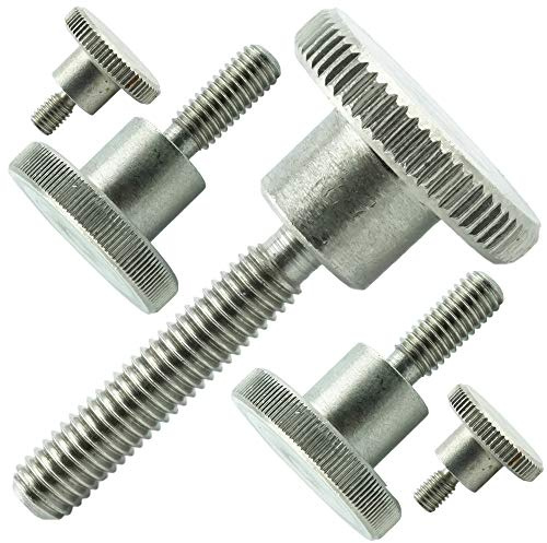 M5x16 mm (5 Stück) Rändelschrauben M5 hohe Form - Edelstahl VA A1 - rostfrei - DIN 464 | AGBERG