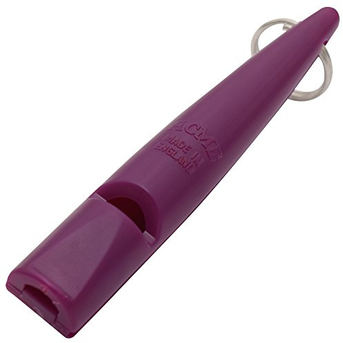 ACME Hundepfeife No. 210,5 mit Anleitung - Das Original aus England: laut und weitreichend (Purple)