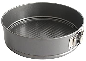 Springform - Teglia da forno in acciaio al carbonio, antiaderente, 24 cm