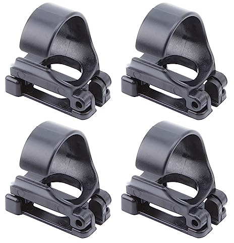 PLCPDM 4 Unids/Set Clip de Snorkel Buceo Soportes de Snorkel Clip de Buceo Soporte de Tubo de Liberación Rápida Retenedores de Soporte de Equipo de Snorkel Retenedores de Tubo de Aire Retenedores de