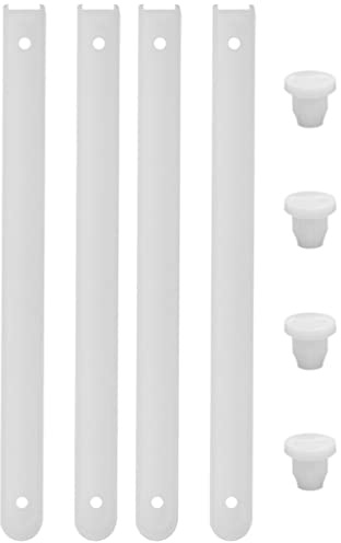 Mikikit Glissières de tiroir, pour charges lourdes, avec accessoires, silencieux, montage facile, 19,9 x 12,5 x 1,9 cm, pour meubles et tiroirs