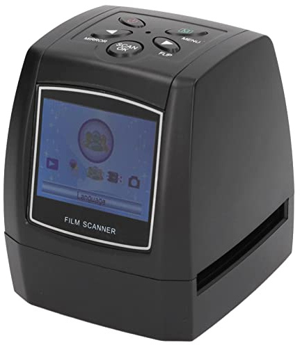 Film und Diascanner mit 2,36 Zoll Farbbildschirm, USB MSDC Portable Digital Image Viewer, Smartphones und Laptops, die für Fotostudios, TV Video Redaktionsabteilungen Unterstützt