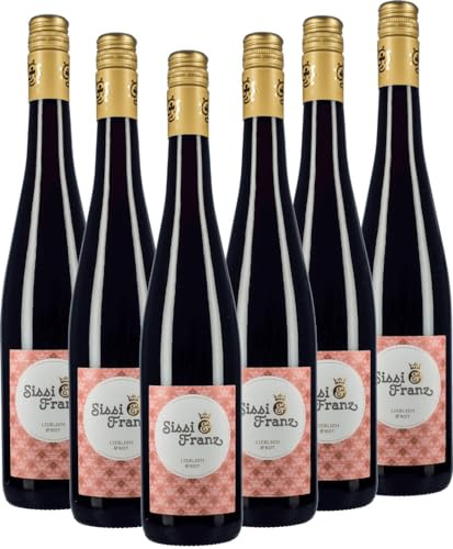 6x Vorteils-Weinpaket Sissi & Franz liebliches Rot - Weingut Hammel