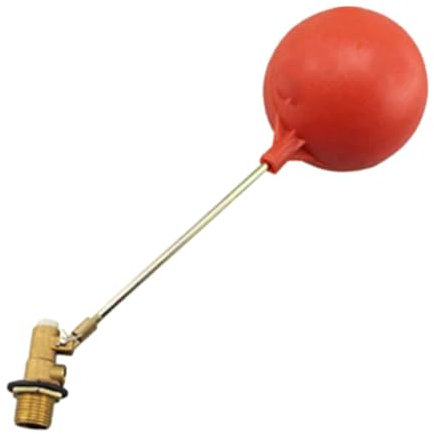 F Fityle Water Tank Float Valve, Brass Float Valve, Automatic Control Switch, Floating Ball Valve for Home Storage Tanks, Small Ponds, Brass, 2inch DN50