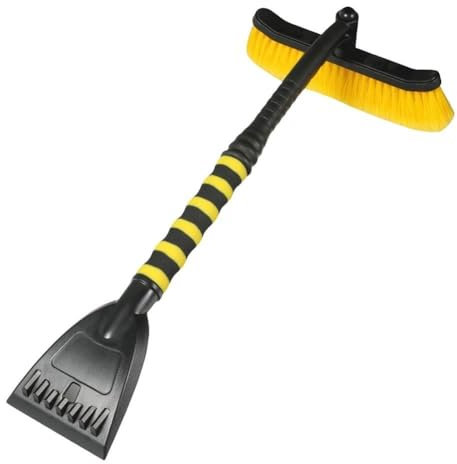 MODADA Pala quitanieves Pala Barrido Nieve para Coche Invierno Pala Quitanieves Emergencia Portátil Desmontable Mango Espuma Pala Quitar Nieve Coche Pala de Nieve(1 UK)